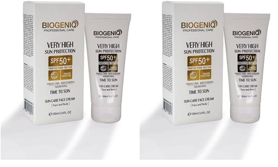 Profesyonel Bakım Çok Yüksek Güneş Koruma SPF 50 Güneş Bakım Kremi 100 ml (2 paketi)