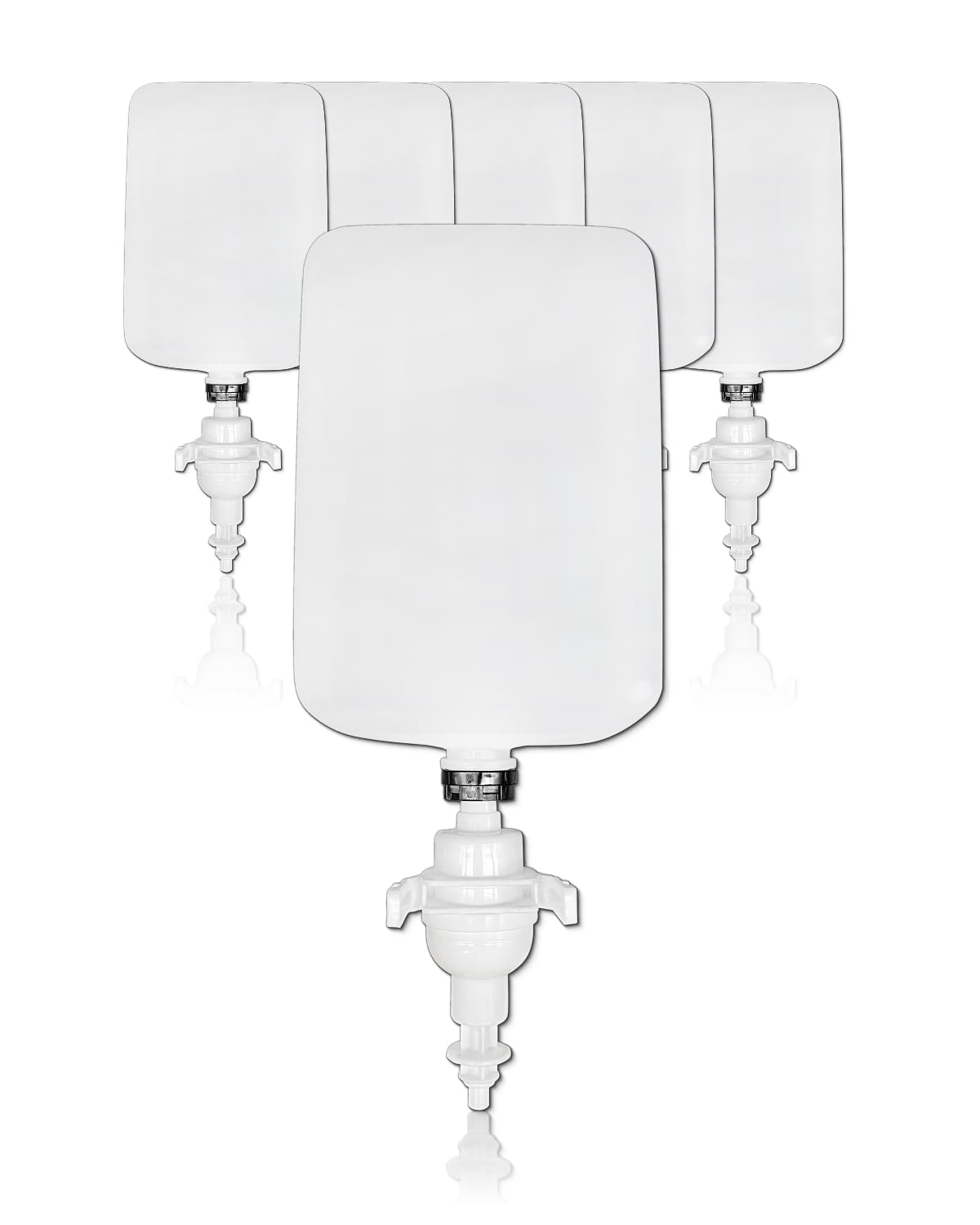 Cosmos Sensor Schaumseife 6 x 1 Liter Kartuschen | Parfümfreie Schaumseife, 15.000 Anwendungen, 6 x 1 Liter Kartuschen inkl. Pumpe