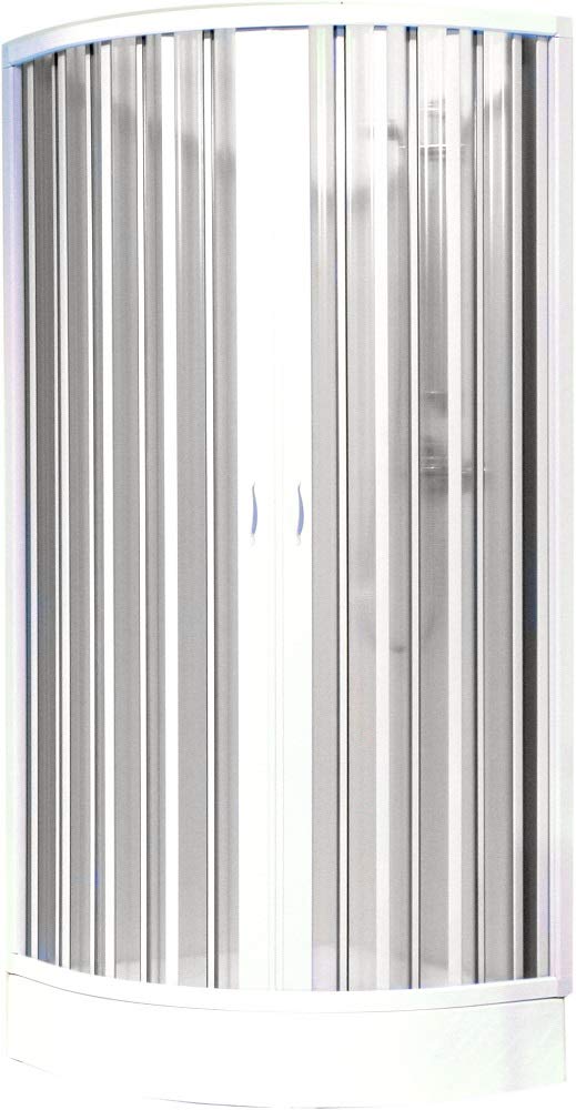Box doccia semicircolare 80 H. 185 80x80