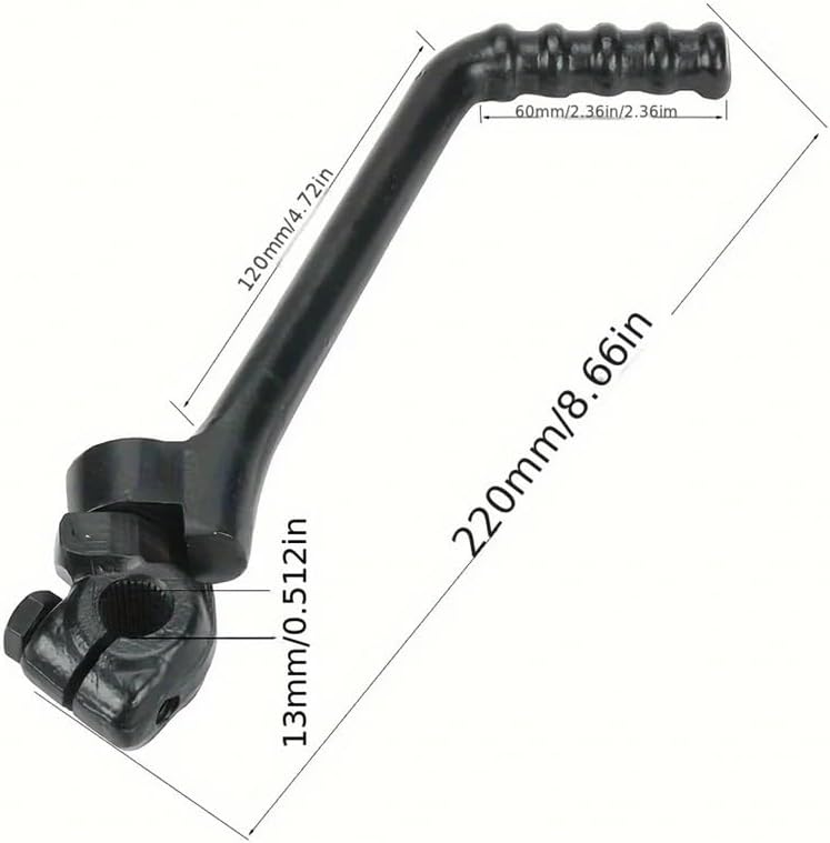 Motorcycle Kick Starter 13mm Hole Kick Start Lever Pedal for 50cc 70cc 90cc 110cc 125cc 140cc 150cc 160cc for KAYO SSR SDG BSE Dirt Pit Bike