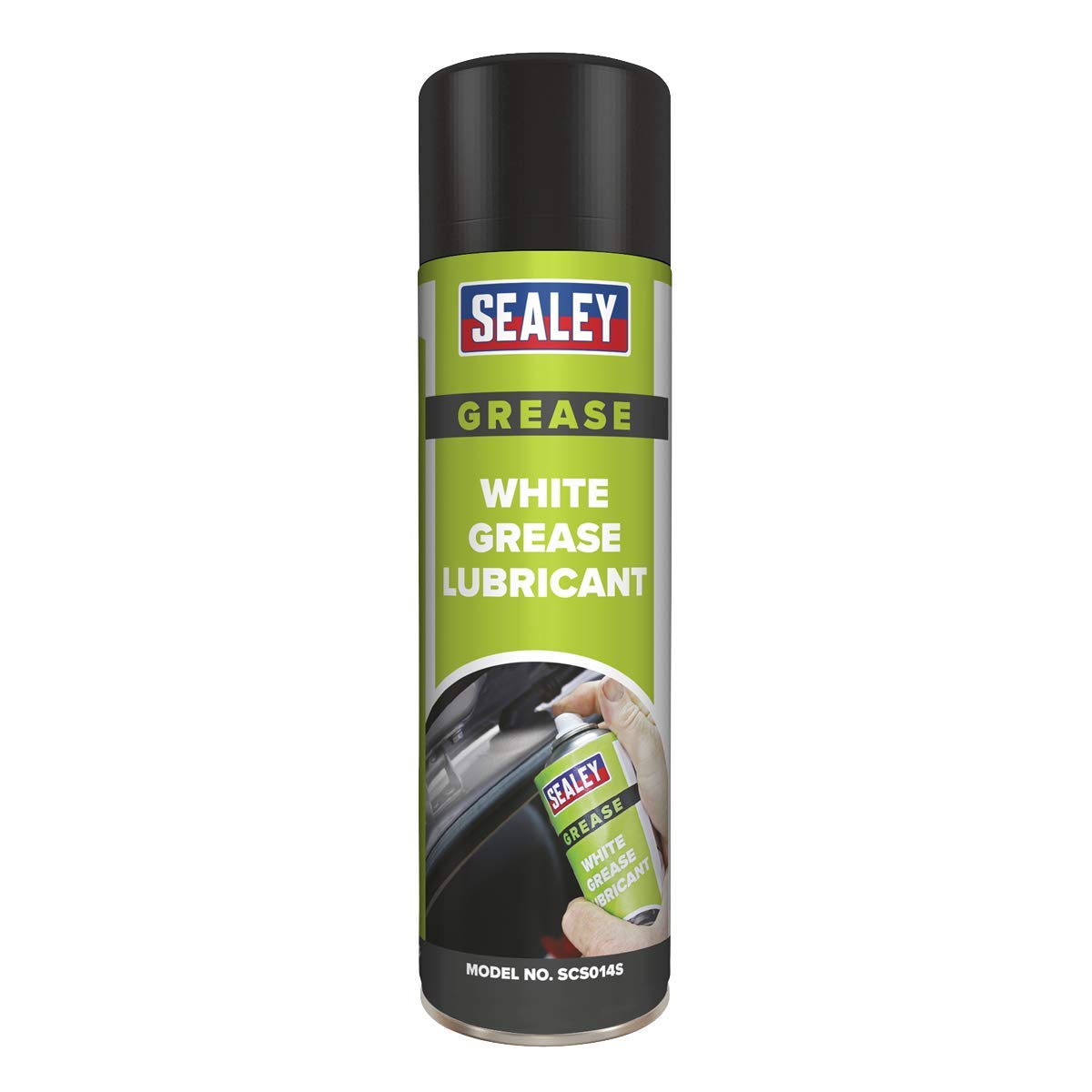 Sealey White Grease Lubricant With Ptfe 500Ml Non-CorrosivePack Of 6 Scs014 from B&Q