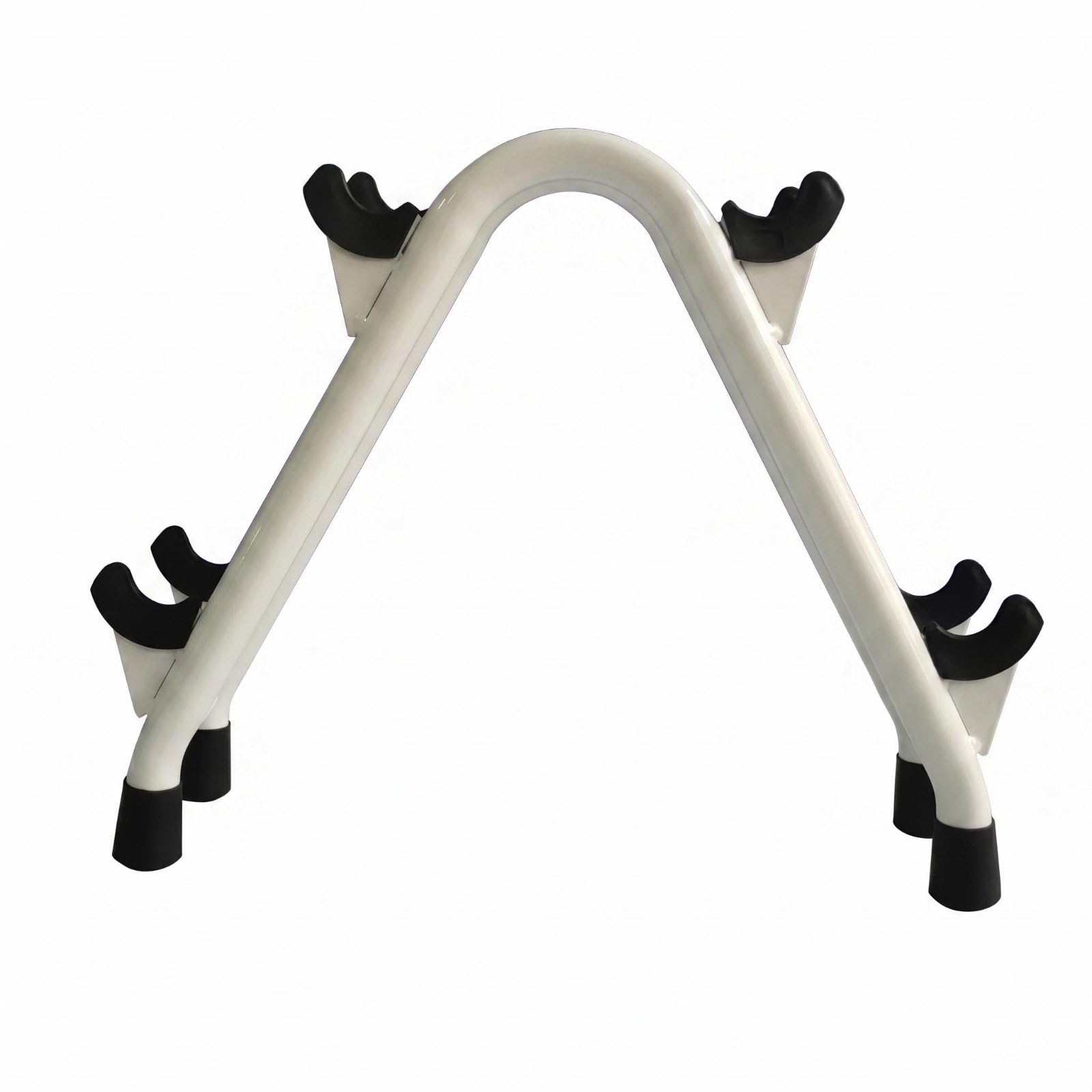 Two Tier Dumbbell Rack Home Gym Friendly Floor Dumbbell Rack Space-Saving Unrestricted Weight Organizer, 2-Tier Dumbbell Rack-image-5