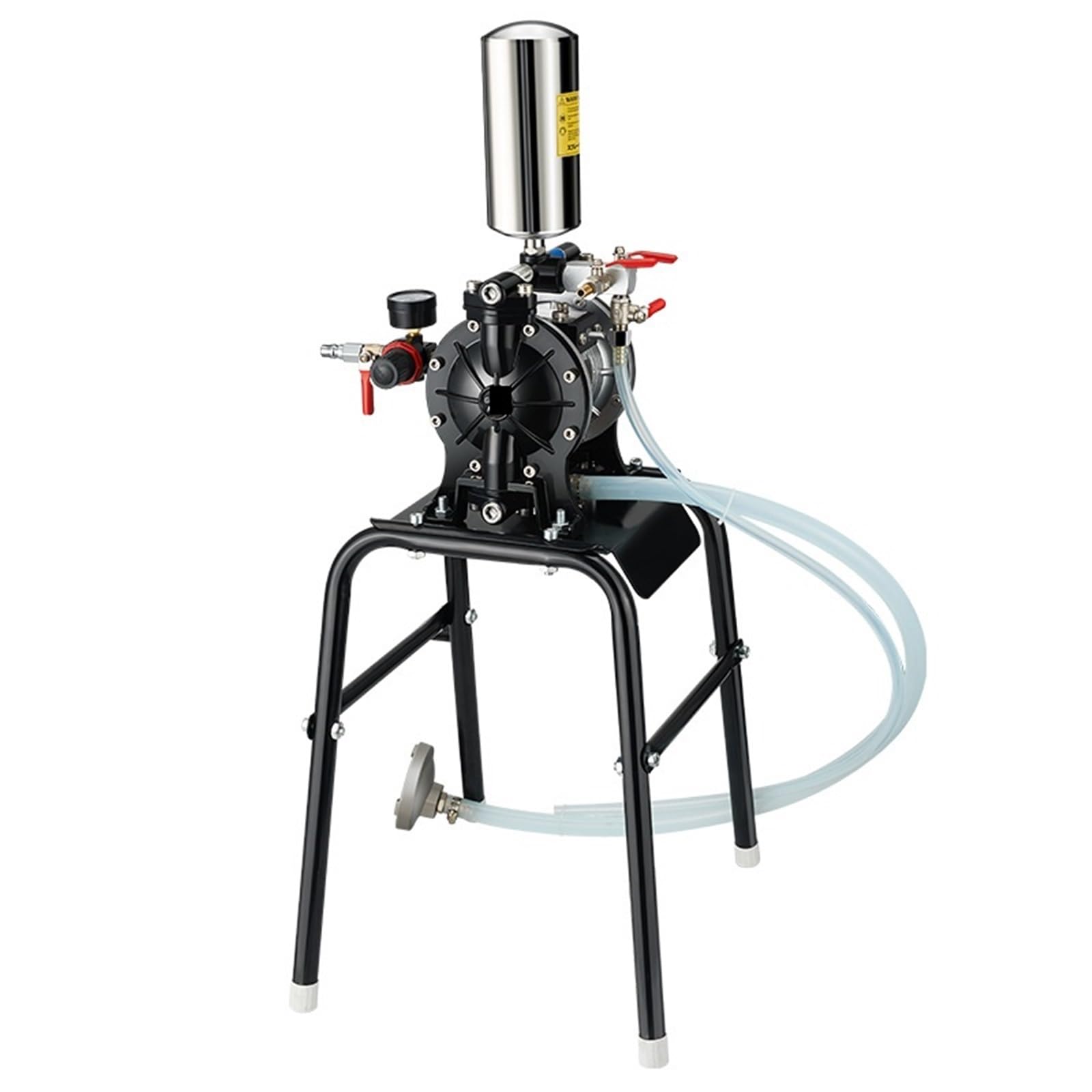 Bomba de Diafragma, Bomba de diafragma neumática, bomba refuerzo profesional, pulverización pintura, química acero inoxidable, doble autocebante(A-10)