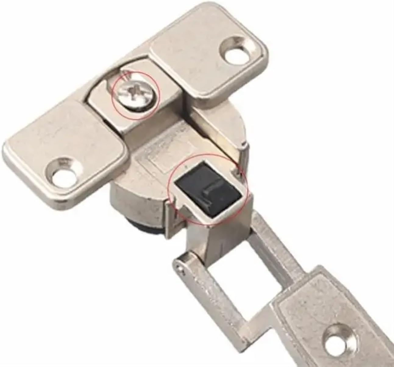 270 Degree Folding Door Hinge Full Cover 5/8 Hydraulic Door Hinge Home Door Hardwares for Cabinets Bookcases Door Hinges