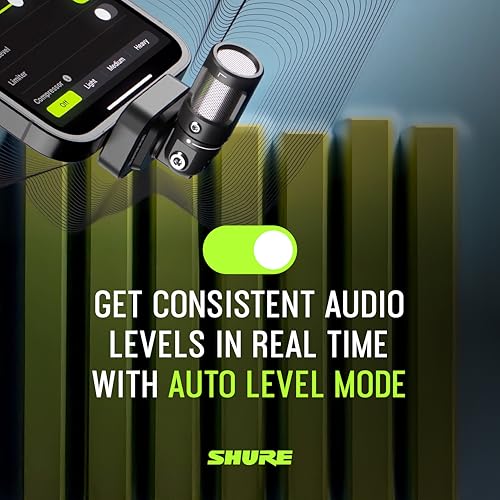 Shure MV88 USB-C Microphone for Mobile Recording - Black - image 6