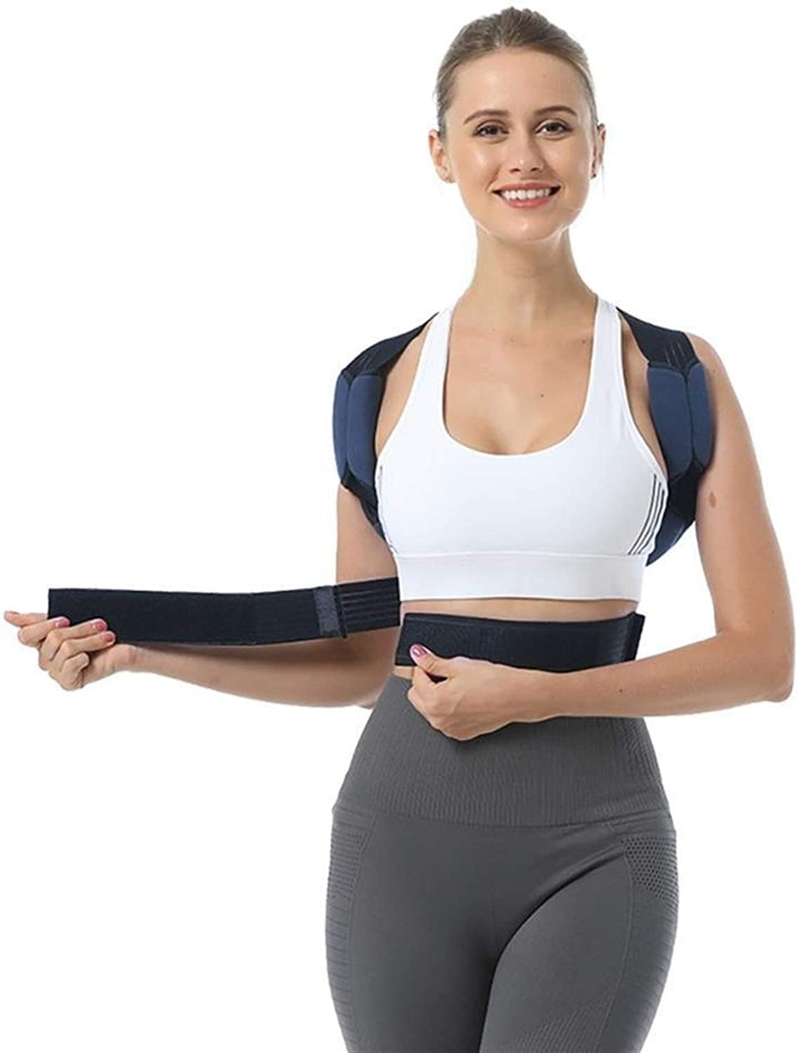 Ceinture de soutien haut du dos idéale pour soulager la fatigue du travail sur écran