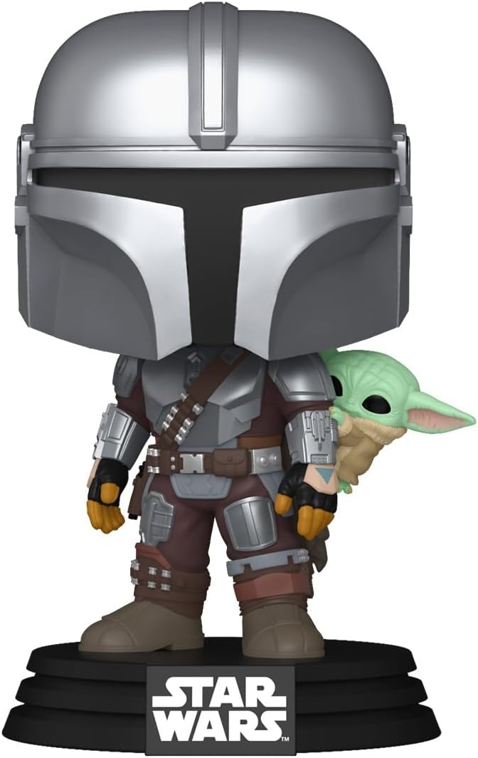 Funko Pop! Star Wars: Mandalorian & Grogu - The Mandalorian with Grogu - Collectable Vinyl Figure - Gift Idea - Official Merchandise - Toys for Kids & Adults - Star Wars Fans
