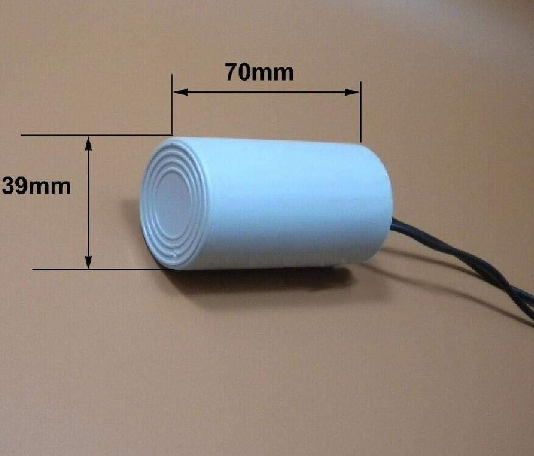 Sourcing Map CBB60 Run Capacitor 5uF 250V AC 2 Wires 50/60Hz Cylinder - View #11