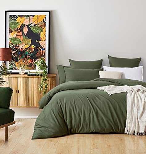 bed green duvet cover