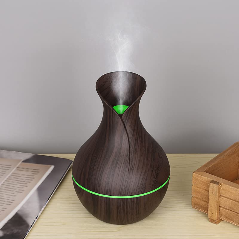 Difusor aromático eléctrico USB vaso 200ml ultrasonico miniatura 2