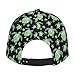 Unisex Adult Space Watercolor Turtle Black Baseball Cap Snapback Dad Hat for Camping Golf Outdoor Activities, Fashionable Adjustable Snap Military Cap, One Size Fits Most