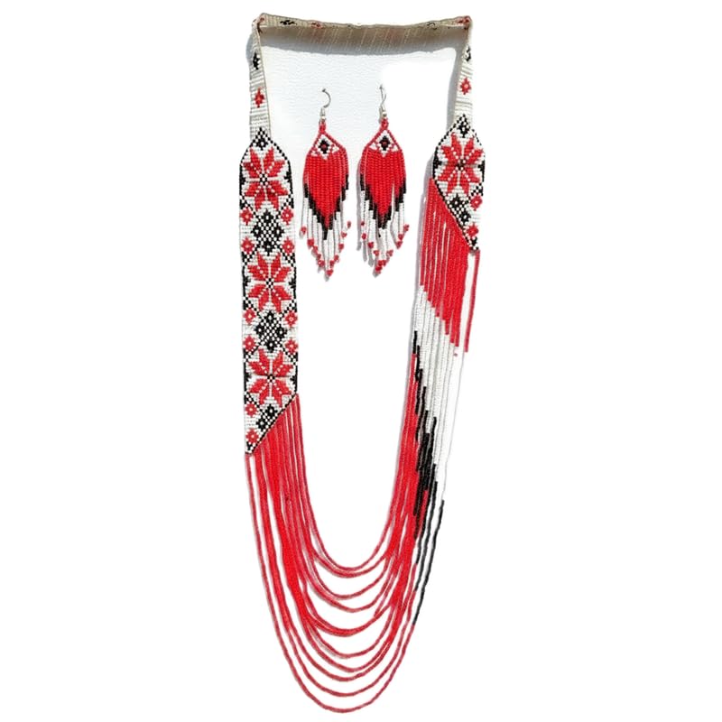 Collar Gerdan ucraniano LKBEADS multicolor que no pesa ni causa alergias