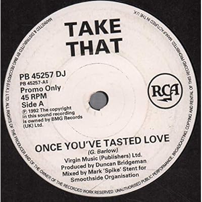 once you've tasted love 45 rpm single