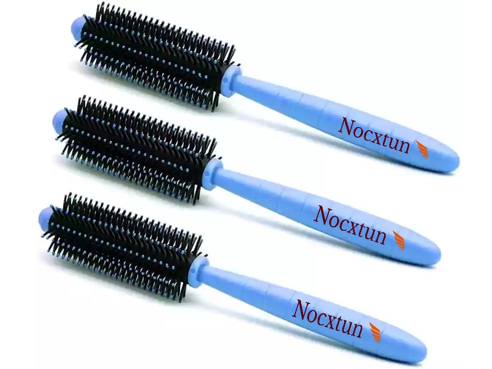 Round Hair Brush Comb for Women & Men, Professional round hair brush for hair Styling- Pack of 3-image-1