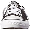 Converse-Womens-Chuck-Taylor-All-Star-Shoreline-Low-Top-Sneaker Converse Women's Chuck Taylor Shoreline Slip Casual Shoe, Black- 7.5 B(M) US