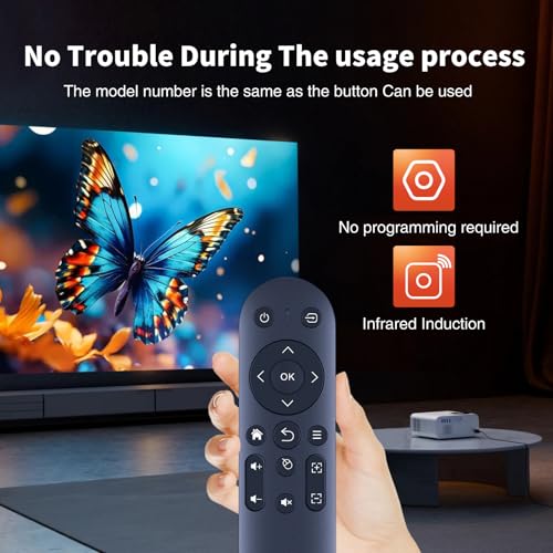 Télécommande mini projecteur Polocsh Aubor Mentech X3 contrôleur vidéo