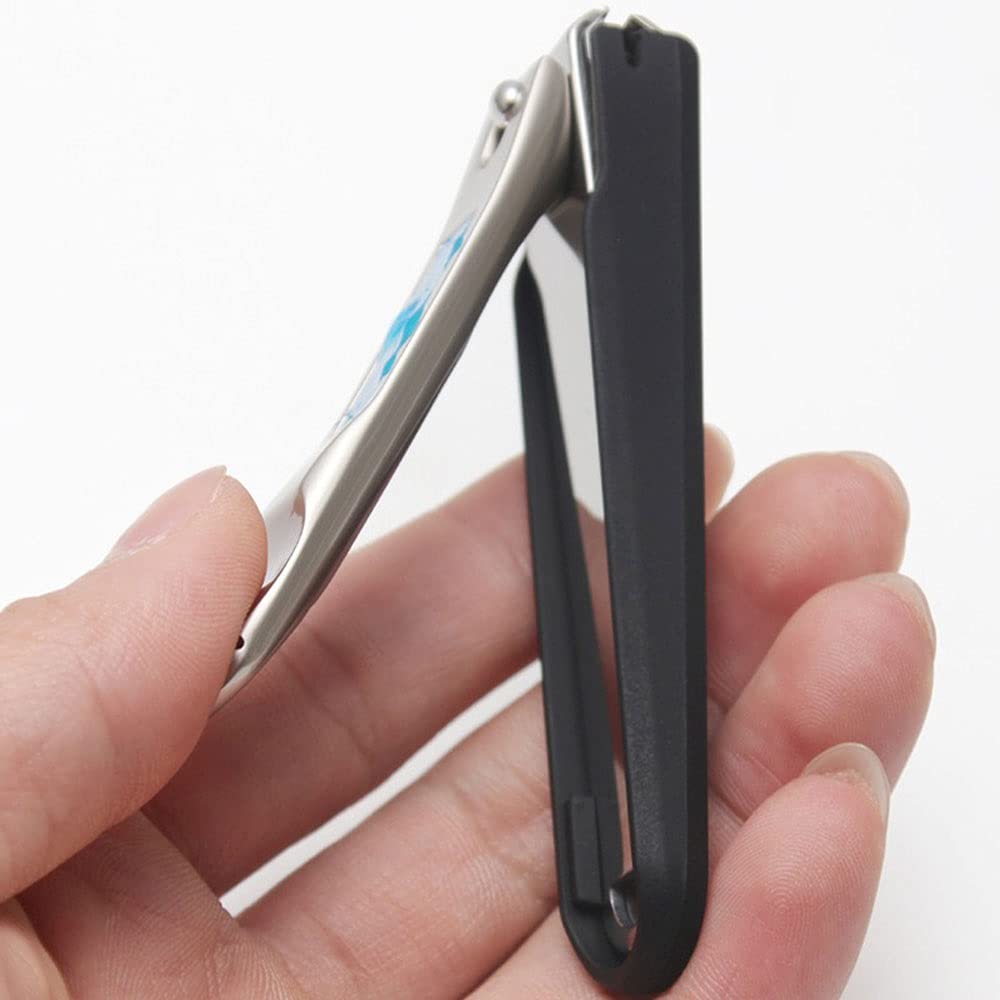 XIANGFAZJD Nagelschere Großer Kleiner Edelstahl-Nagel-Clipper-Fräser, professioneller Maniküre-Trimmer-Zehen-Nagelschneider, Haushaltsnagel-Klipper (Size : Large)