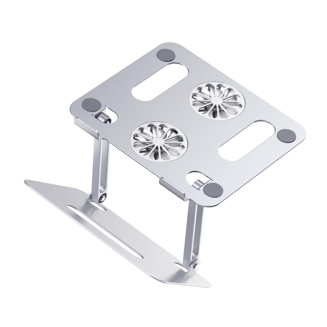 UKCOCO Support Ventilé Réglable pour Ordinateurs Portables Refroidisseur Gaming avec Double Ventilateur Compatible avec Laptops Jusqu à Stabilité Et Ergonomie Assurées