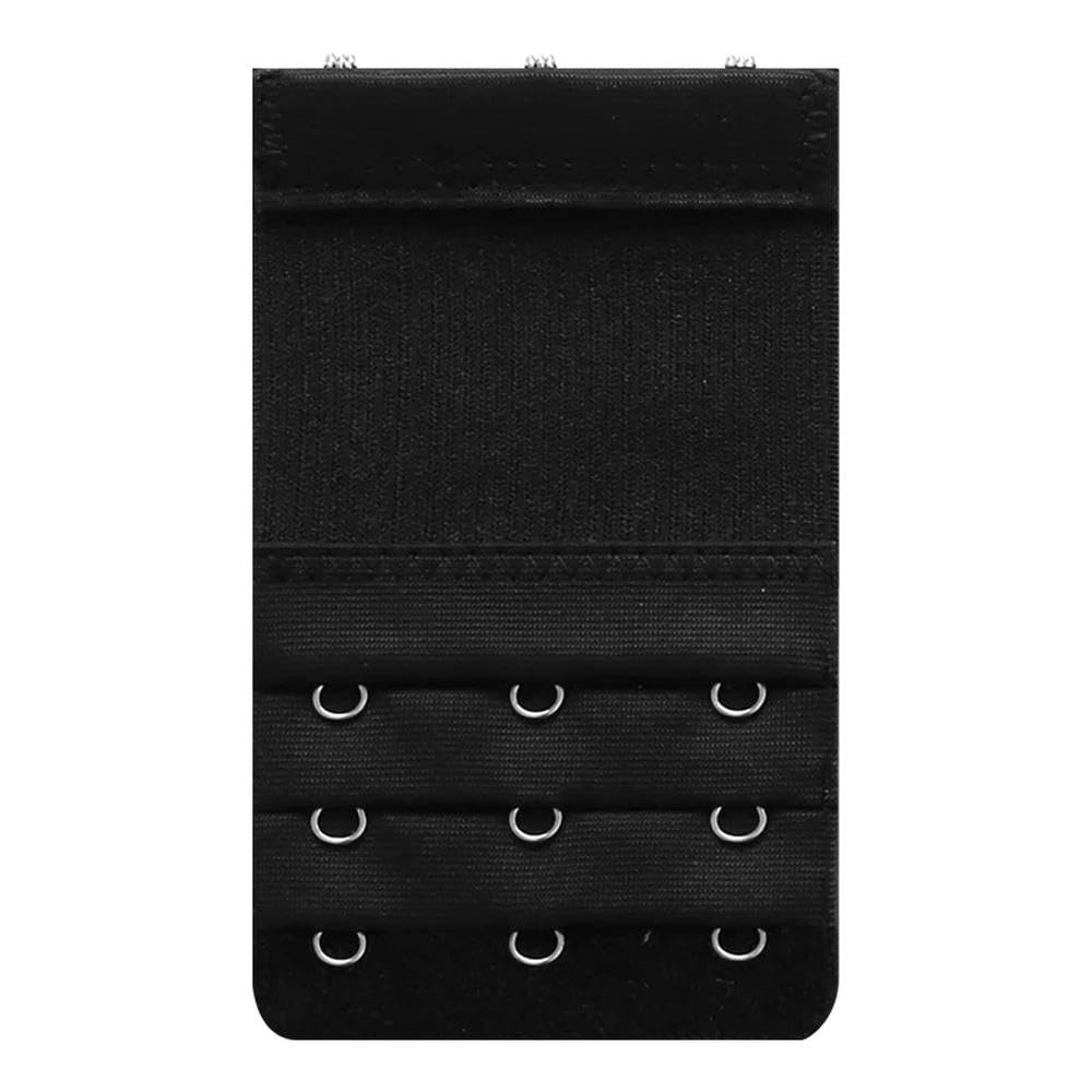 LIUXIN 4PCS Bra Extenders Strap Extension 3 Hooks 3Rows Women Intimates Lengthened Bra Hook 3 Buckles