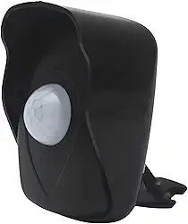 Sensor de Presença com Fotocélula QA26M – Relé 180 Graus Externo Bivolt 127V/220V para Lâmpadas LED, Fluorescentes e Incandescentes para Ambiente Externos – Qualitronix