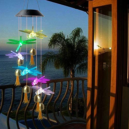 Dragonfly Wind Chime, Wind Chimes Outdoor, Gifts For Mom, Garden Decor, Party Decor,Garden Gifts,Wind Chimes For Mom， Dragonfly Wind Bell Decoration #TOP3