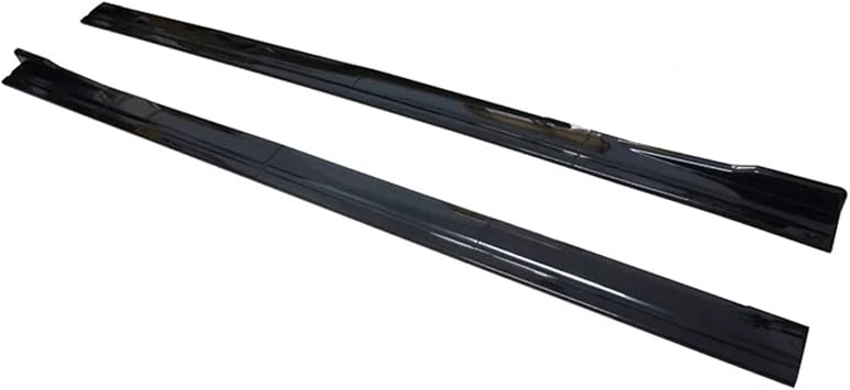 for 2015+ Mercedes-Benz Accessories W205 C63 C43 4Doors AMG C-Class Side Skirt Extension Diffusor 8Pcs ABS Lip