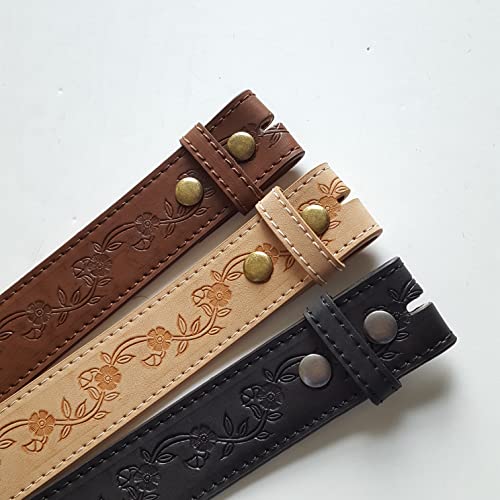 Western Tooled Floral Embossing Belt3