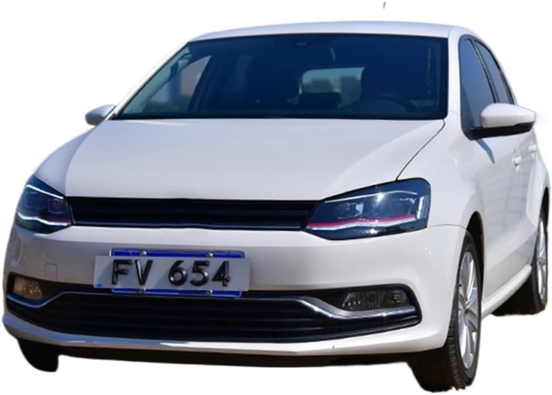 Car Headlights Compatible With VW POLO 2010-2018 Headlights DRL Hella LED Bi Xenon Bulb Fog Lights Car Accessory Polo Head Lamp(Right hand drive)