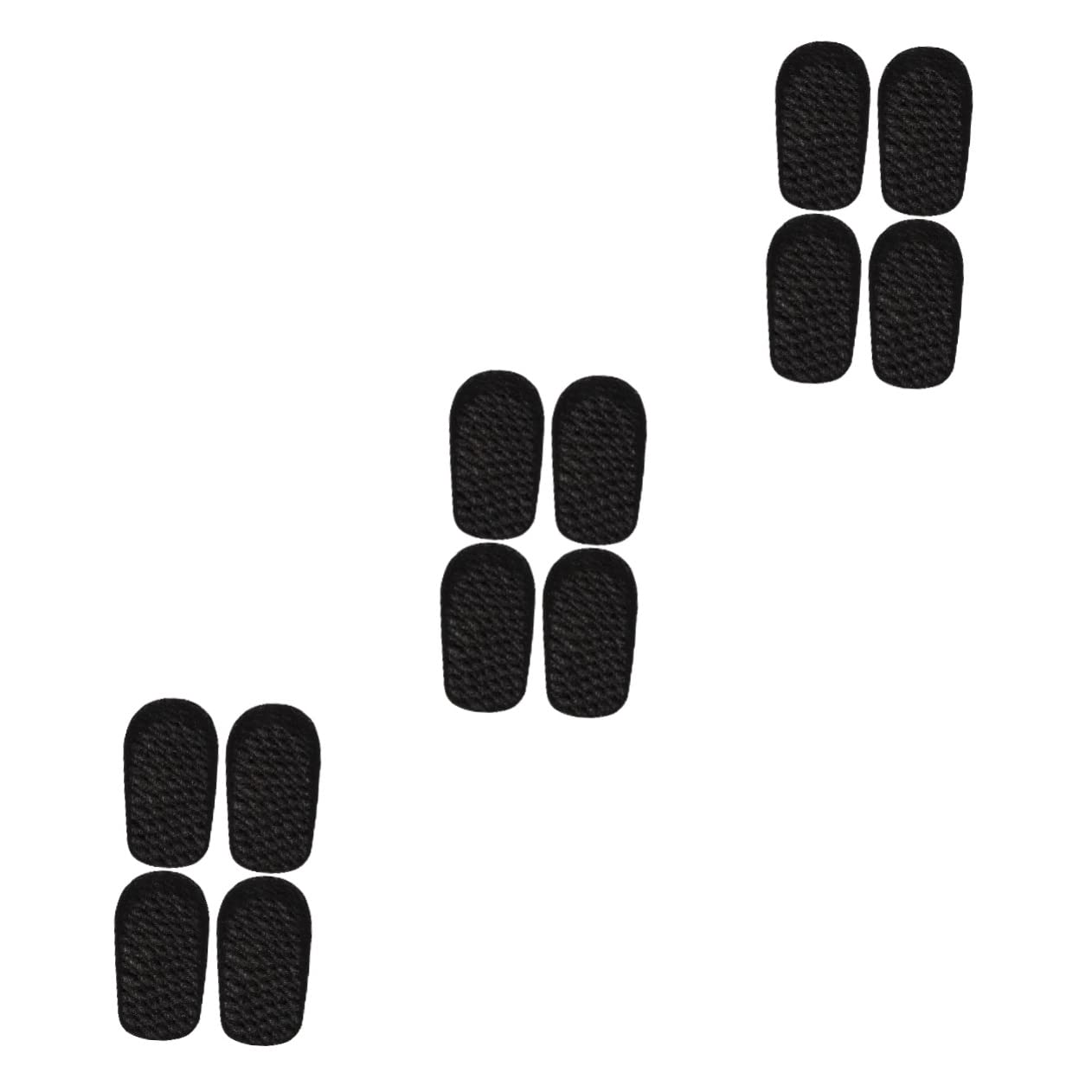 Healvian 3 Sets Unsichtbare Einlegesohlen Zur Erhöhung Der Körpergröße Für Damen Und Herren Bequeme Silikon-schuhpolster Für Freizeitschuhe Aus Leder 4 Stück X 3