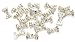 20 Premium 3D Clear Rhinestones Bow Tie Manicure Nail Art Decorations By Cheeky®