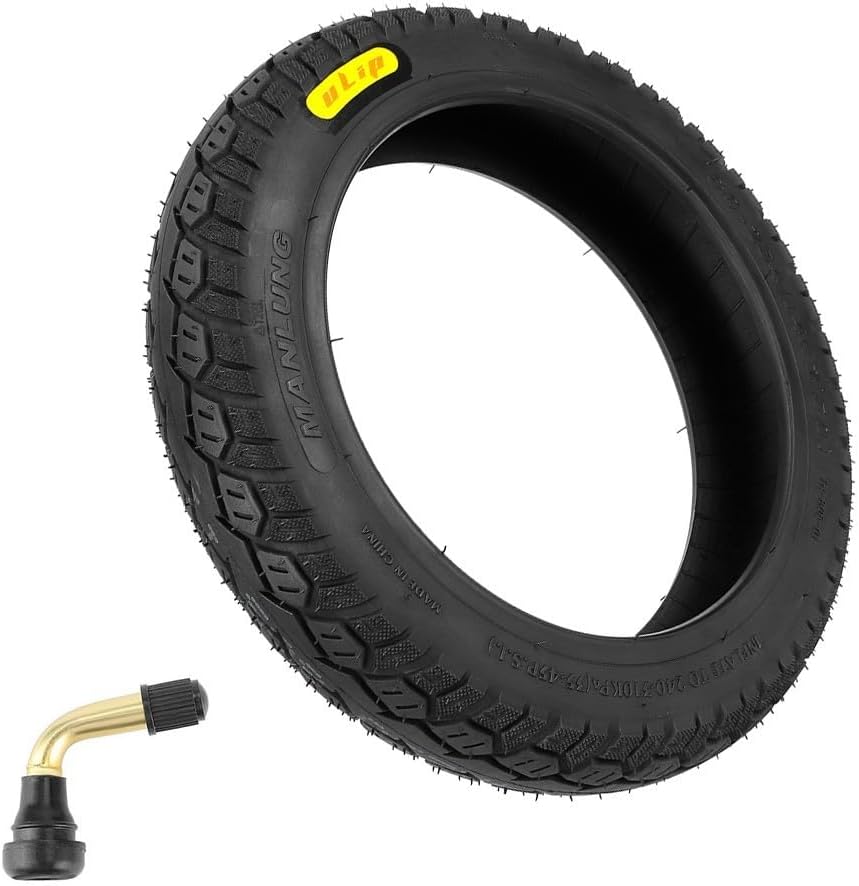 14 Inch 14x2.5 Tubeless Tire for Electric Electric vehicle Scooter Vacuum Tyre Parts, 14x2.50 Tubeless Tyre Replacement(Tire+nozzle)