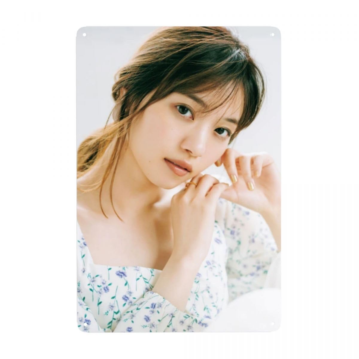 Amazon.co.jp: 西野七瀬 ブリキの絵 ブリキ看板 金属ポスター 装飾鉄絵
