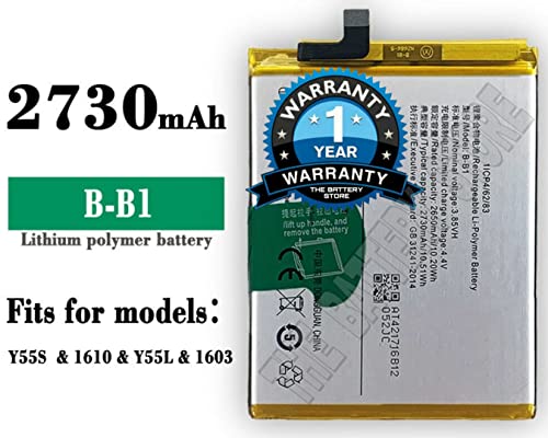 Image of Original B-B1 Battery for Vi-vo Y55 Y55A Y55L Y55S Battery with 1 Year Warranty ***(G000268)