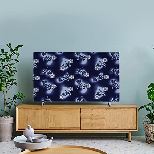 Image of Glassiano Marigold Dustproof Printed 32 inch LED TV Cover Screen Protector Compatible for All Models, Print 37