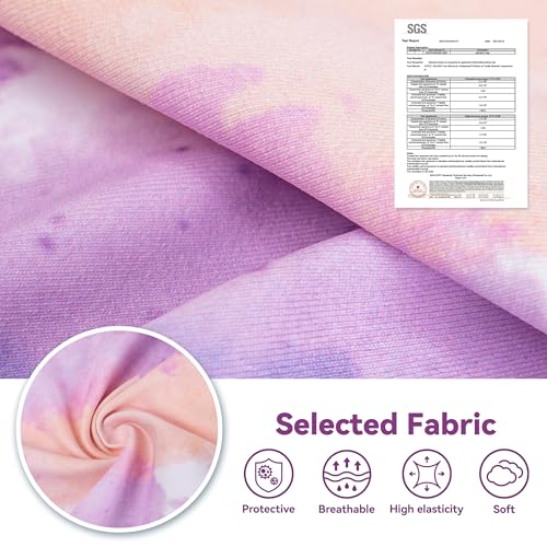 Image of cyeollo Dog Surgery Recovery Suit, Breathable Surgical Suit for Dogs Female Male After Spayed Neuter, Anti-Lick Dog Onesie Body Suits for Wounds Protection, Soft Cone Alternative, Tie Dye M
