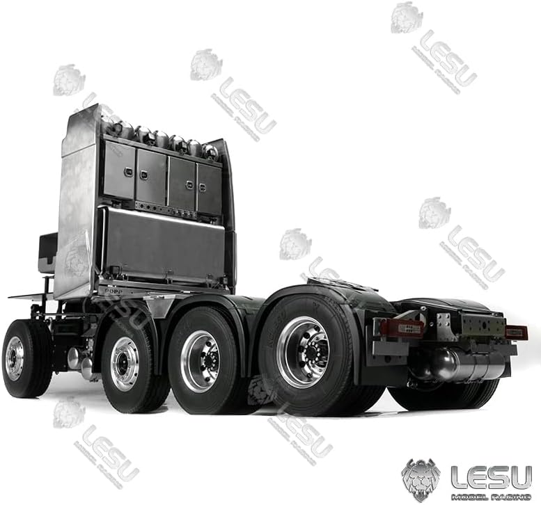 8 * 8 Metal Chassis for 1/14 RC Tractor Truck 1 Motor 3 Servos Trailer Compatible​