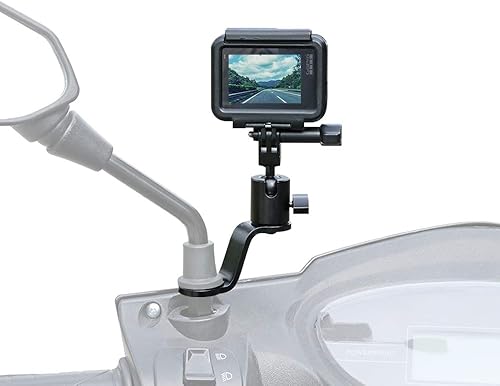 Soporte de montaje de aluminio para GoPro Hero 12 Negro, 11/10/9/8 y cámaras de acción DJI Osmo - Soporte de dispositivo electrónico portátil -
