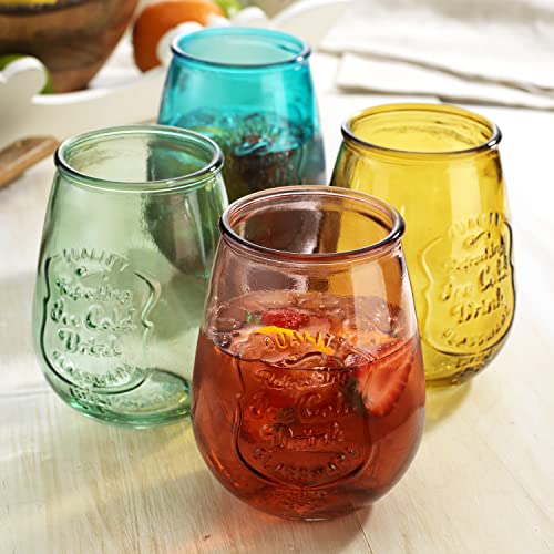 Glaver'S 5782 Stemless Wine Glasses Set Of 4 thumb #1