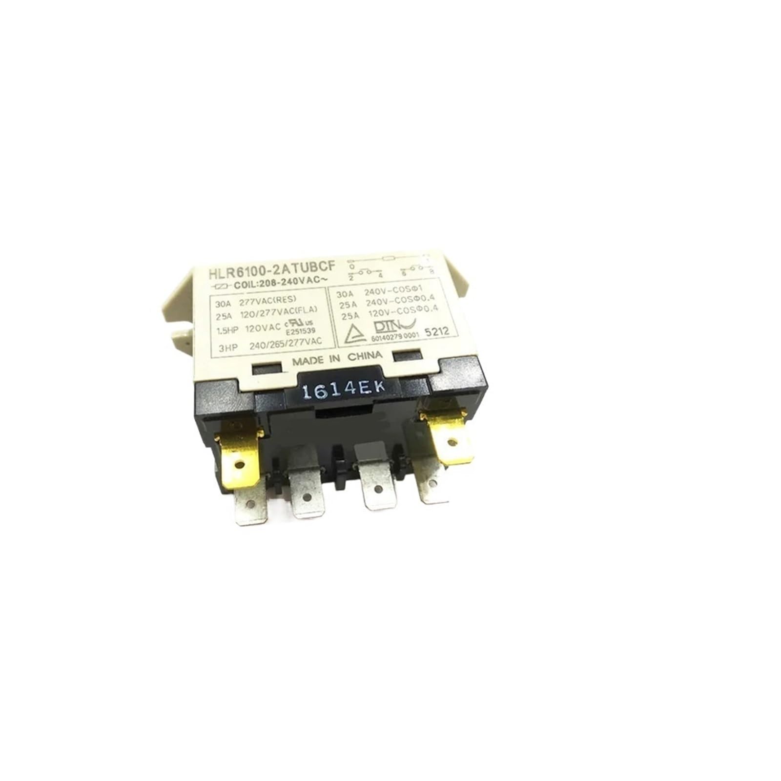 HLR6100-2ATNBCF-208-240VAC relais 6PIN composant électronique de rechange