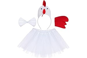 White Chicken Costume for a Fun and Festive Transformation