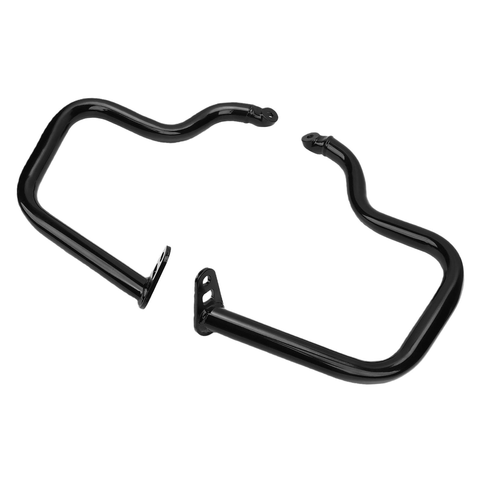 Fockety Drążek Ochronny Osłony Silnika, Stalowy Drążek Ochronny Autostrady, Wymiana Osłony Zderzaka Silnika, Akcesoria Motocyklowe do Indian Sport Scout Sixty 2025 (czarny)