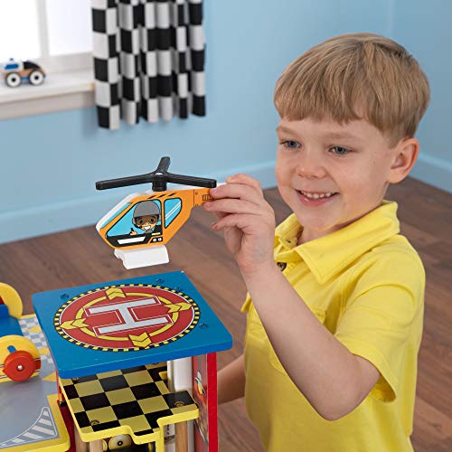 Kidkraft Mega Ramp Racing Set With 5 Vehicles And Moving Elevator, Gift For Ages 3+ #TOP7