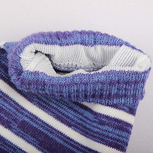 RIORIVA Mens Dress Socks Suit Trouser 6 Pack Colorful Classic Striped Patterned Shoe Size 12-16 / 13-16