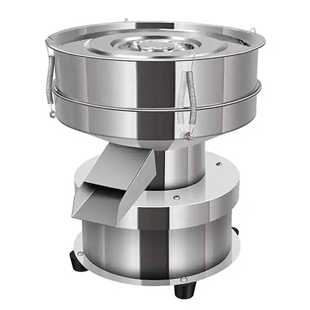 TsoLay Máquina de vibración de tamizado eléctrico, tamiz eléctrico de Acero Inoxidable de 50 W, tamiz de Laboratorio de Acero Inoxidable 304 vibratorio, Velocidad 1350 N/MIN