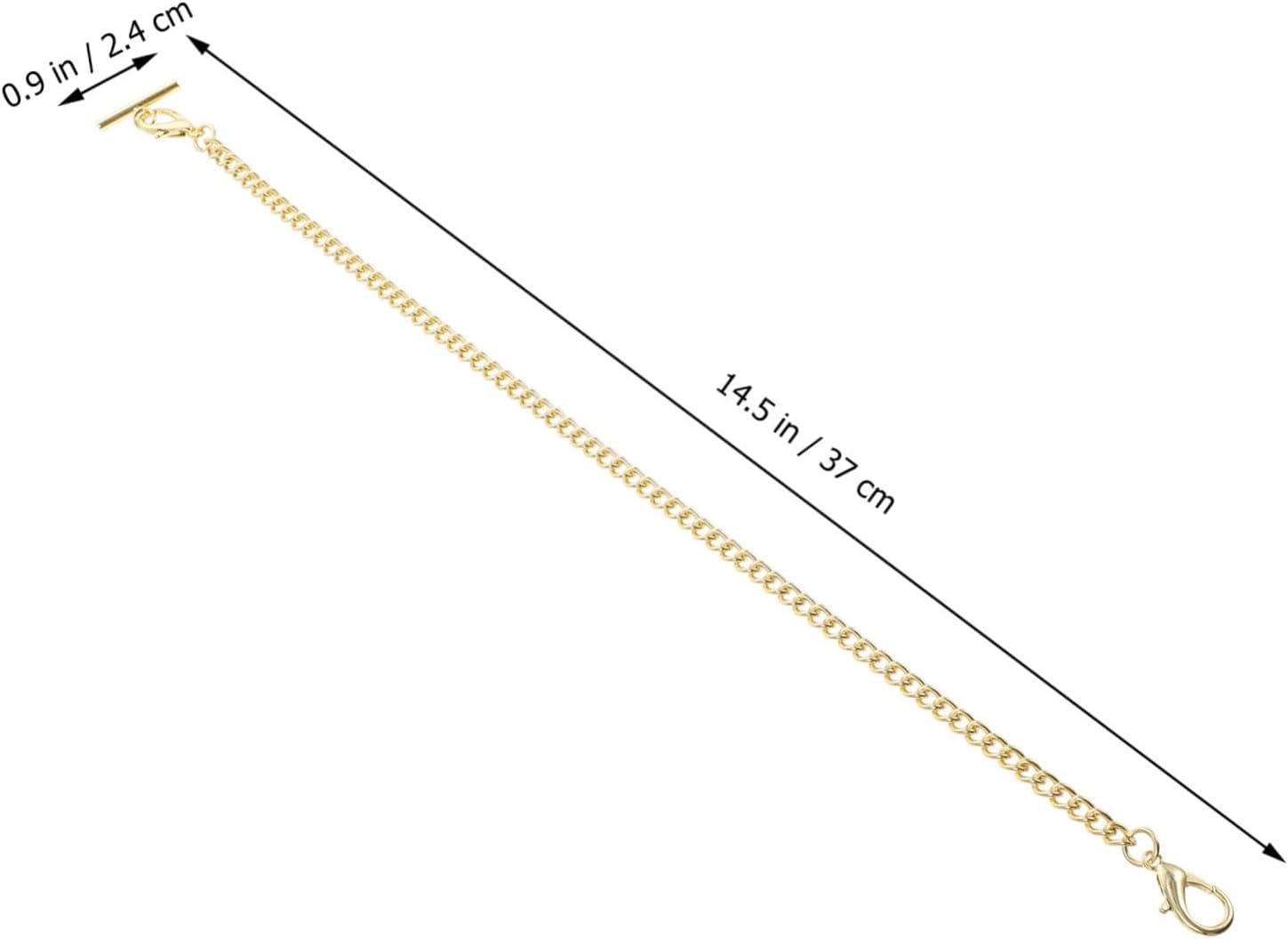 1pc Pocket Watch Metal Chain Purses Wallet for Men Keychain Suit Chain Hardware Chains Men Tank Tops