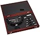 Starrett LCD-Amboss-Mikrometer, auswechselbar, Friktionskugel, Sicherungsmutter, Zoll, 2-6, 1