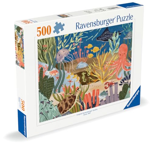 Puzzle 500 pièces : Fantaisie Océanique Ravensburger France - vue 5