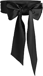 Cinto de cetim para casamento, faixa feminina, cinto de noiva, cinto para festas, ocasiões especiais, 9 cm de largura