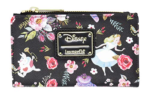 Loungefly Disney Alice In Wonderland Floral Print Wallet