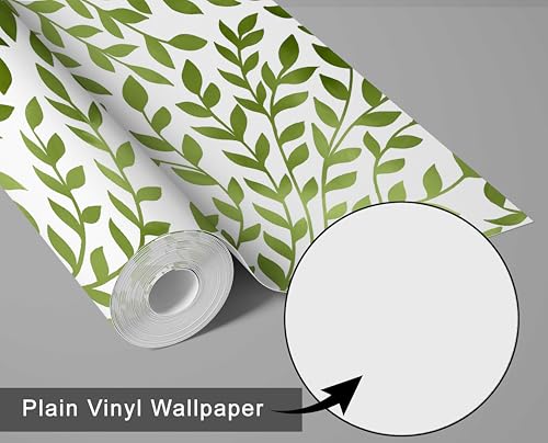 Papier peint autocollant vinyle amovible S4Sassy vert - 7